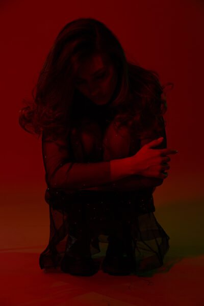 The mood is red